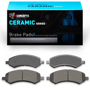 Chrysler Aspen Brake Pads - Front - R1 Concepts - Ceramic - `05-`24